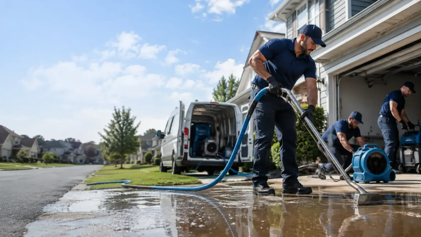 Flood Damage Restoration in Hepler, KS